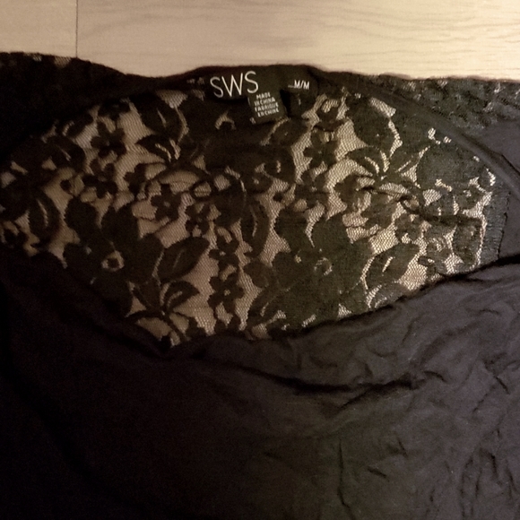 Black Lace Top - Picture 2 of 2